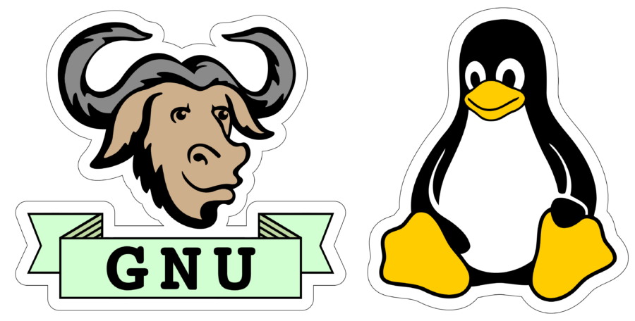 GNU and Linux banner