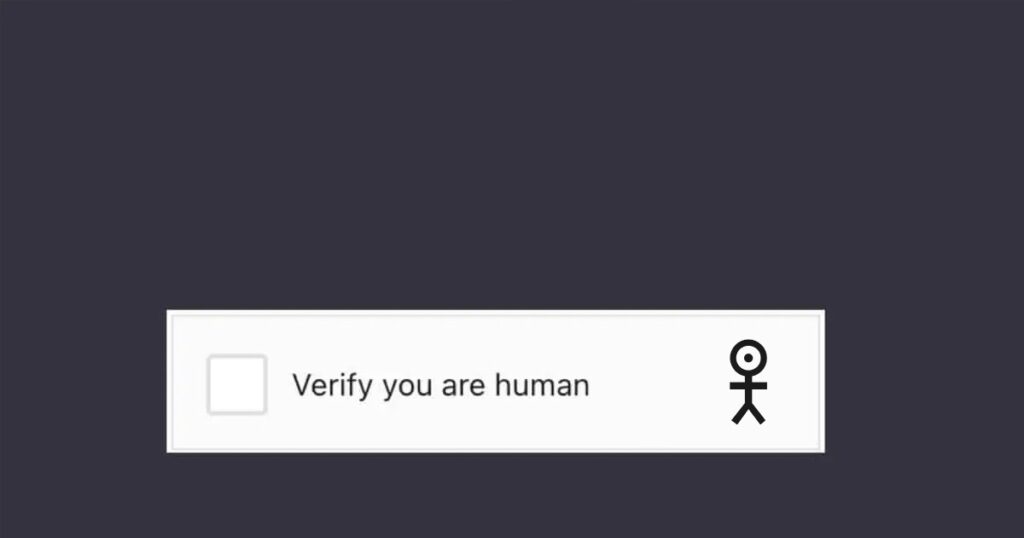 Human Captcha: Verify you are human